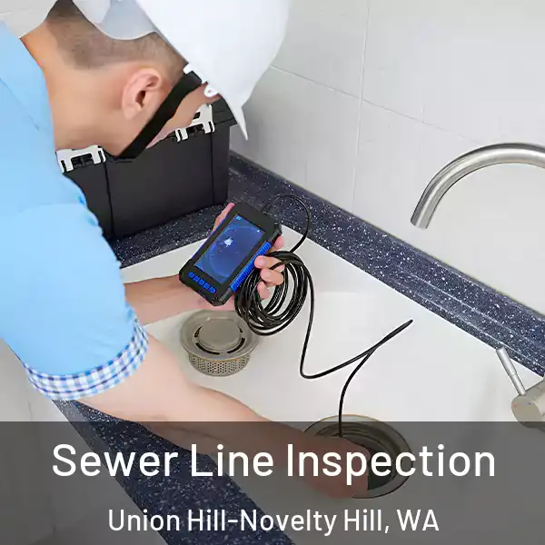  Sewer Line Inspection Union Hill-Novelty Hill, WA